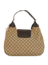 Emily Hobo, &pound;395, Handbags, Brown, Canvas, Back view